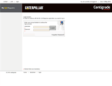 Tablet Screenshot of caterpillar.centigrade-eu.com